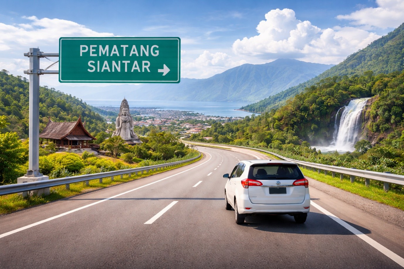 sewa mobil Medan ke Siantar