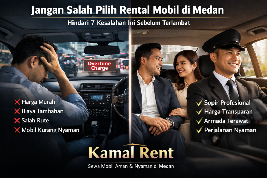 Rental mobil bermasalah