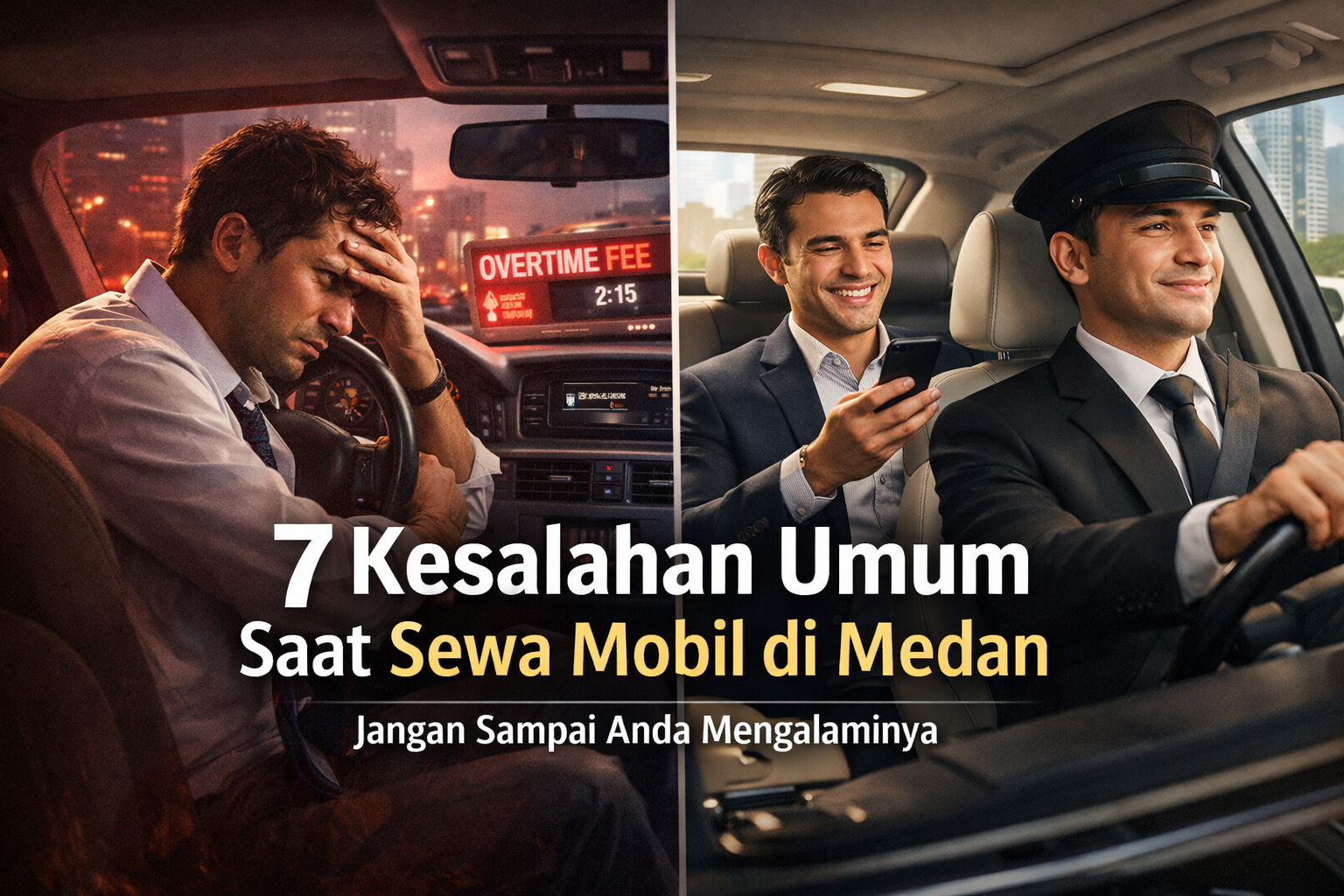Kesalahan sewa mobil