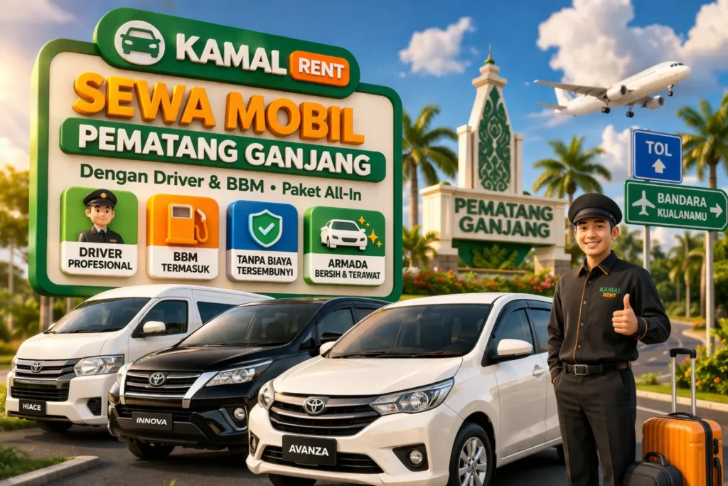 sewa mobil pematang ganjang