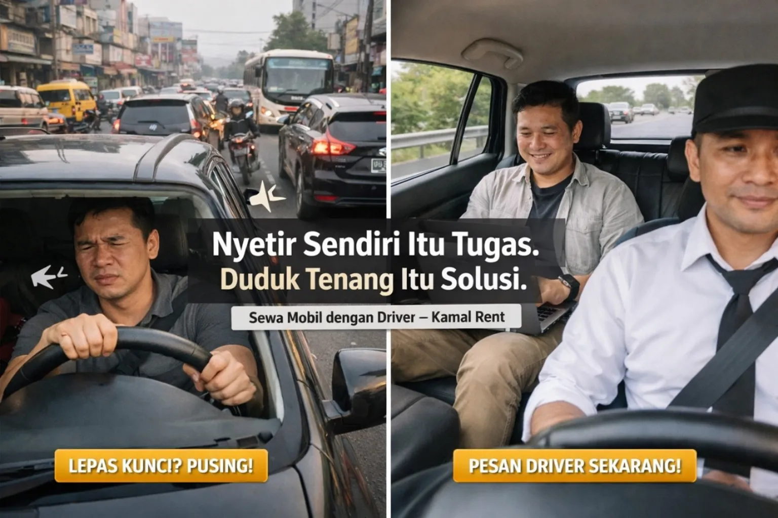 sewa mobil dengan driver