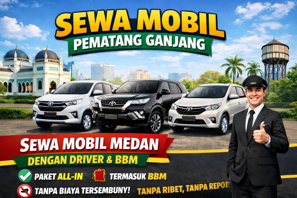 Sewa mobil pematang ganjang kamal rent