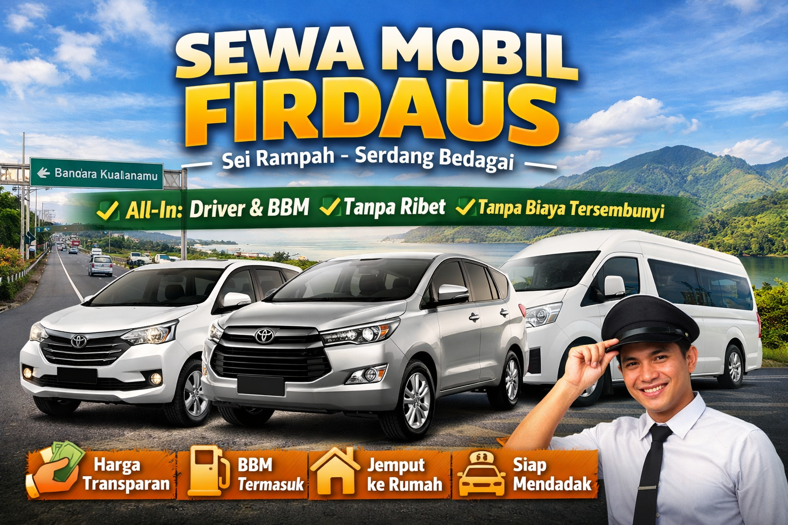 Sewa Mobil Firdaus Terdekat
