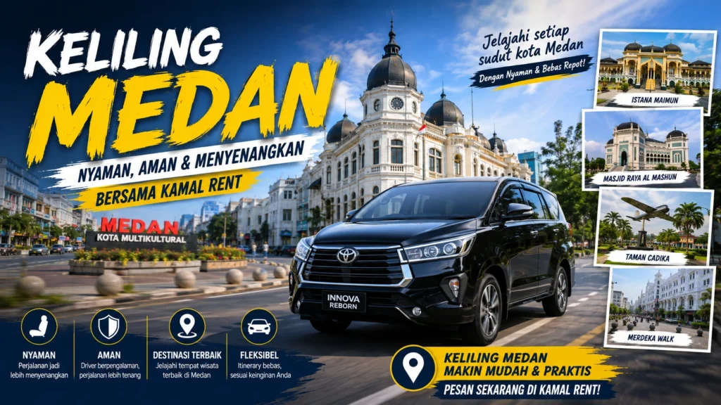 Sewa mobil keliling medan