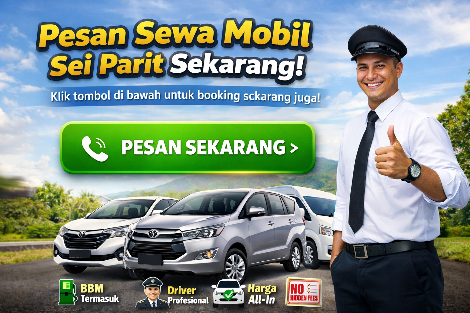 Sewa mobil sei parit pesan sekarang