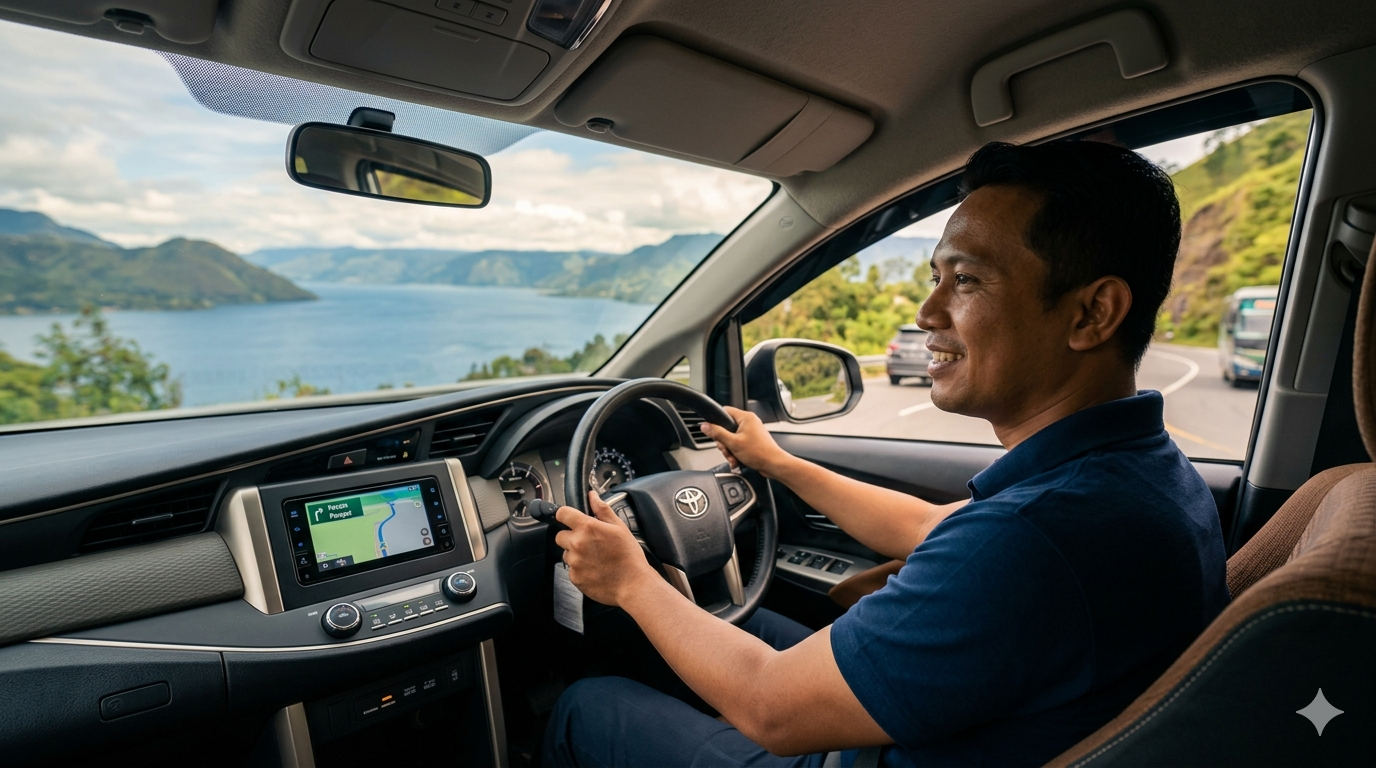 sewa mobil danau toba kamal rent