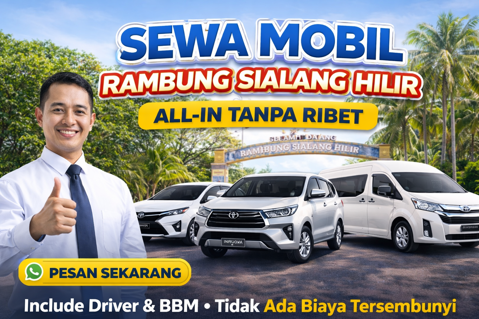 sewa mobil rambung sialang hilir