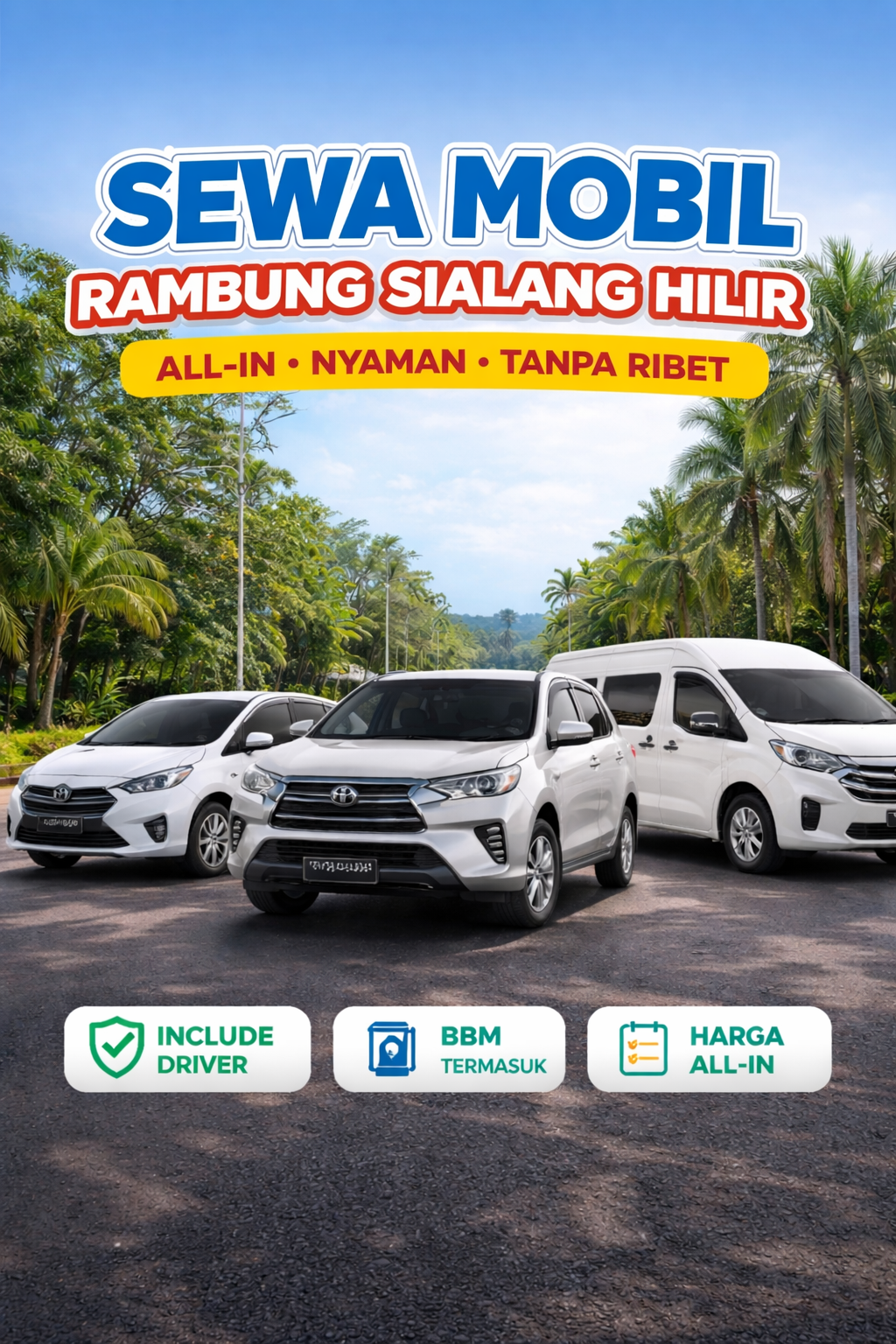sewa mobil rambung sialang hilir terdekat