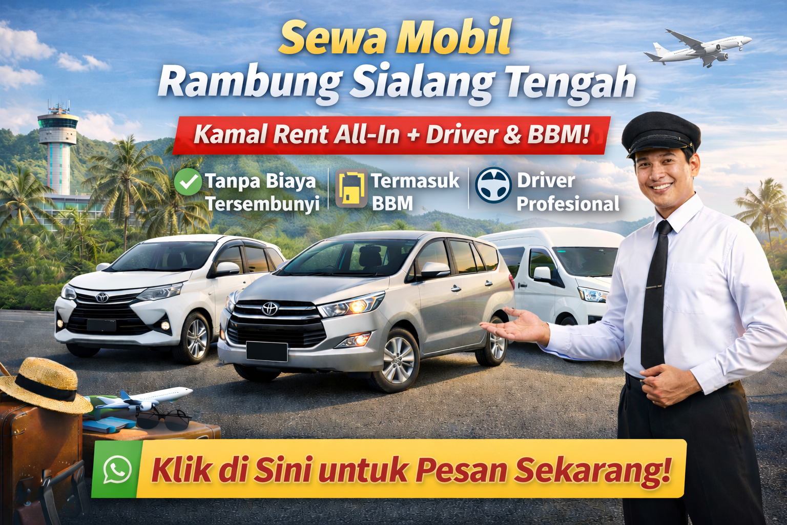 sewa mobil rambung sialang tengah