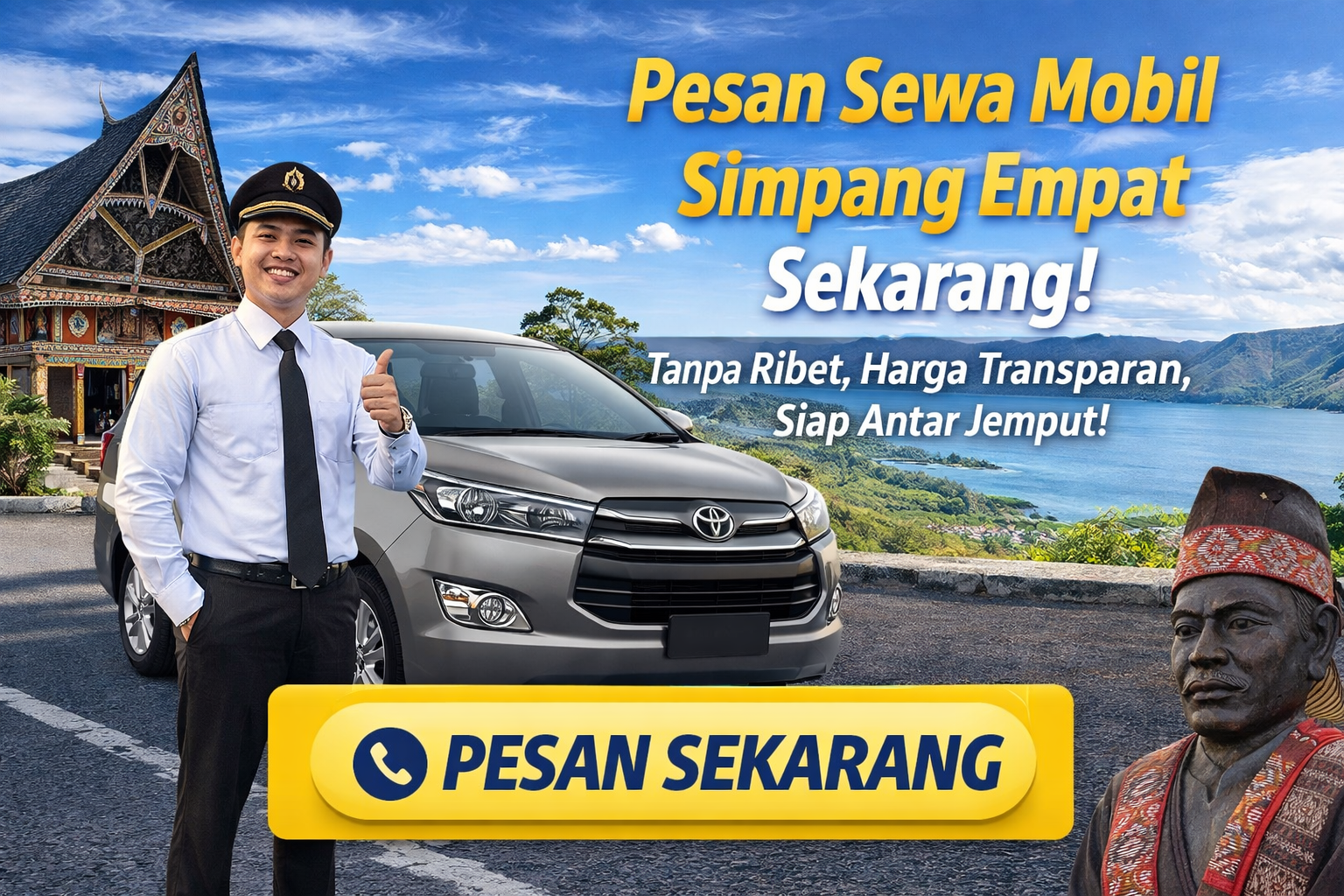 sewa mobil simpang empat pesan sekarang