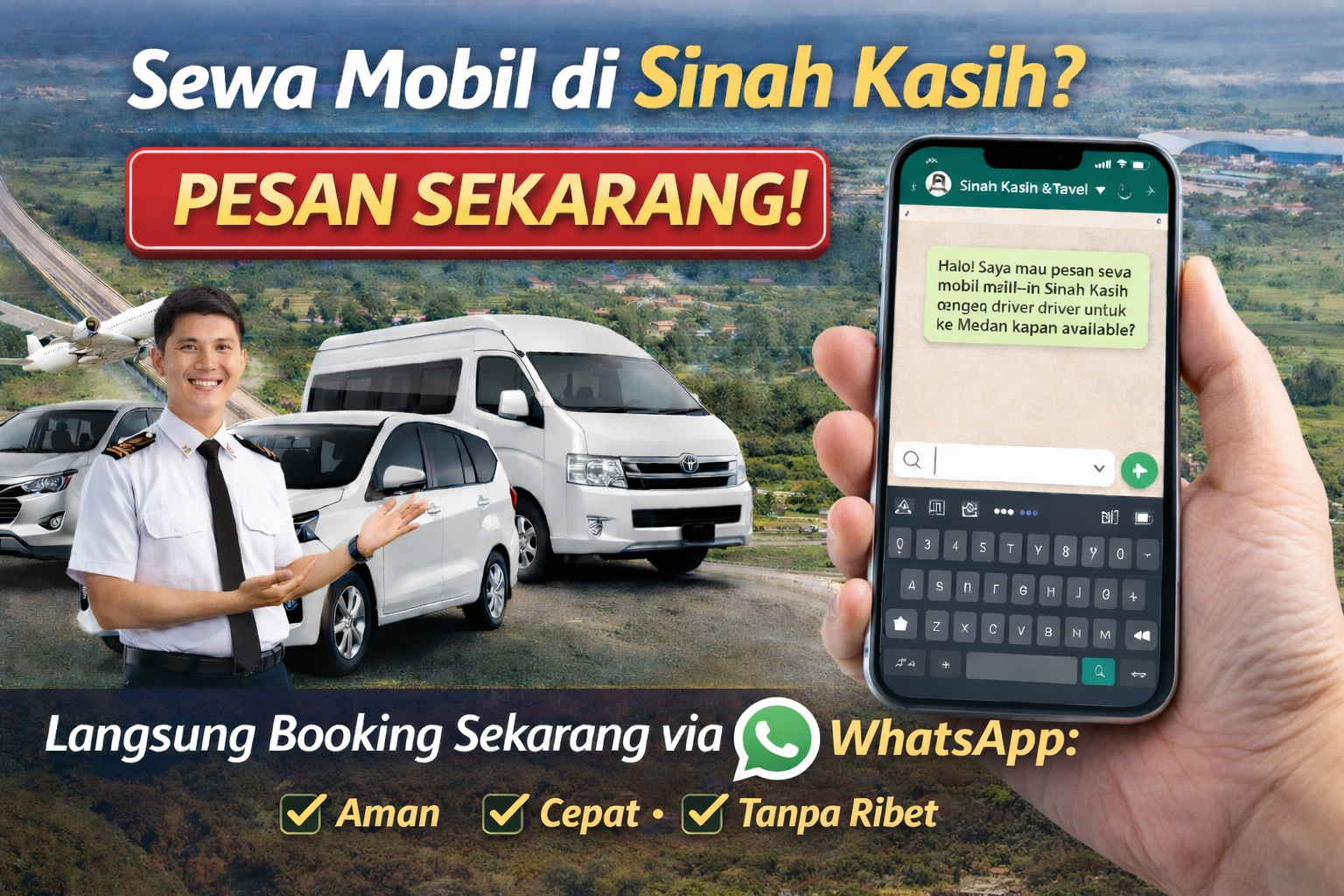 sewa mobil sinah kasih pesan sekarang