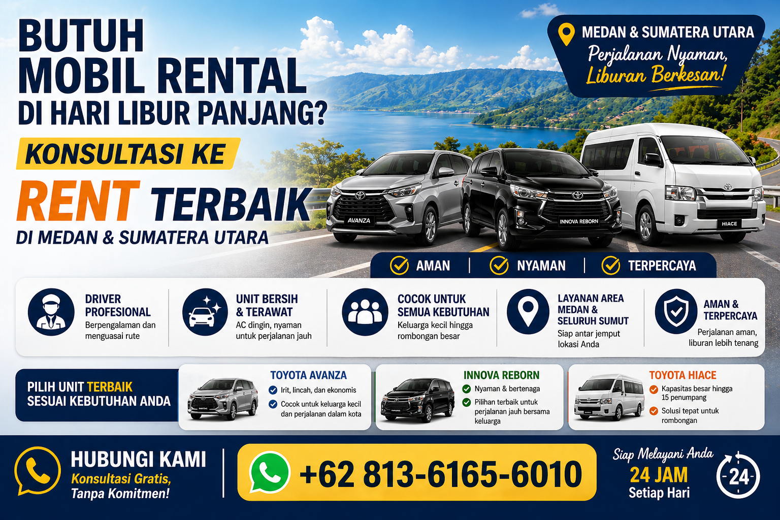 tips rental mobil saat liburan