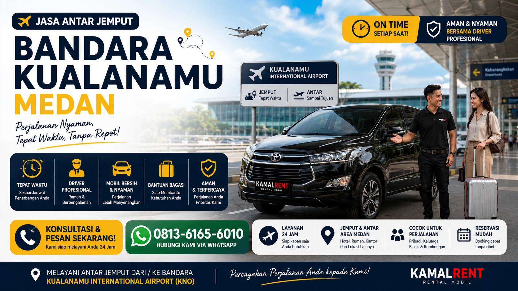 Antar jemput bandara kualanamu