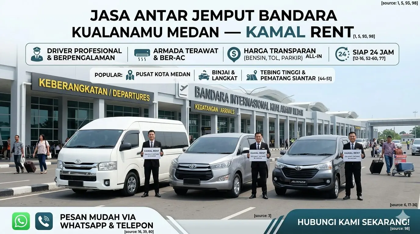 Jasa Anter Jemput Kualanamu