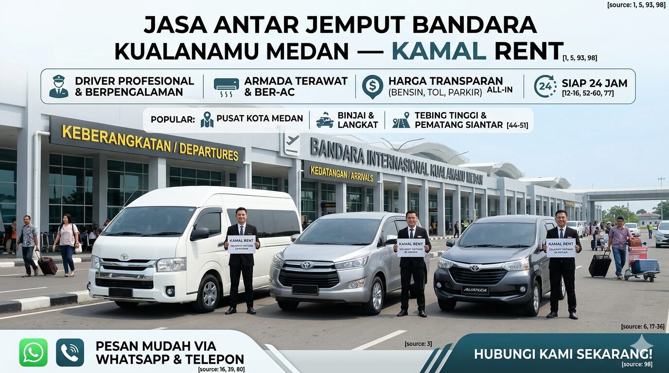 Jasa Anter Jemput Kualanamu