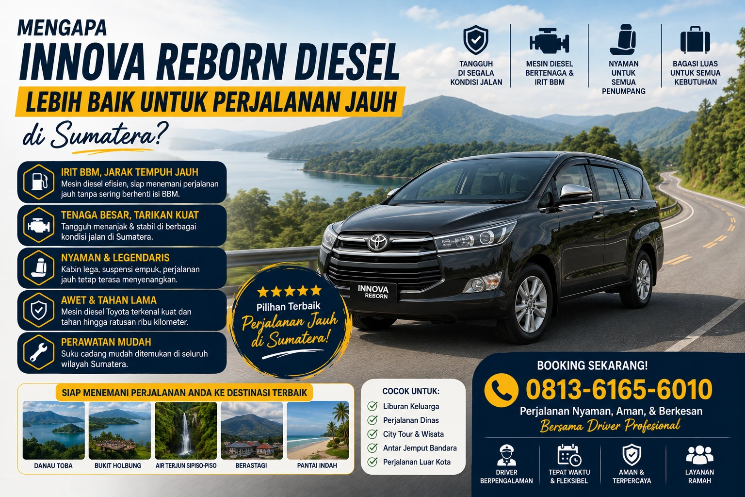 Perbedaan innova reborn diesel dan bensin