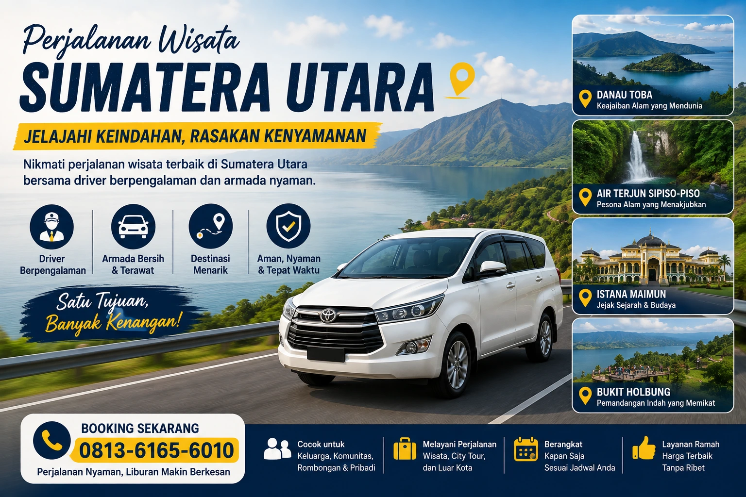 Perjalanan wisata sumatera utara