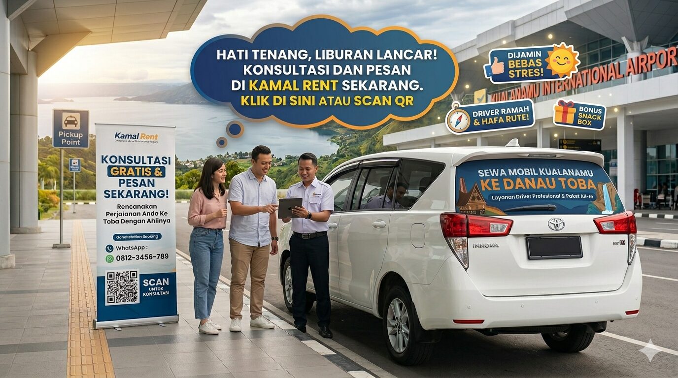 Sewa Mobil Kualanamu ke Danau Toba kamal rent