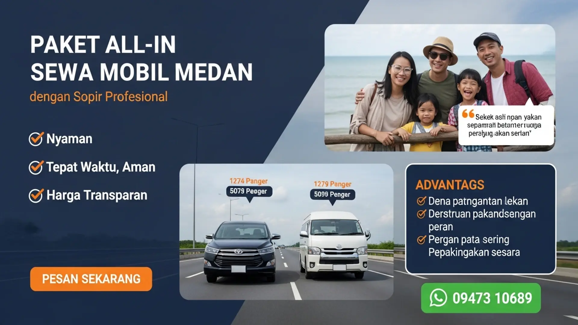 sewa mobil untuk acara reuni