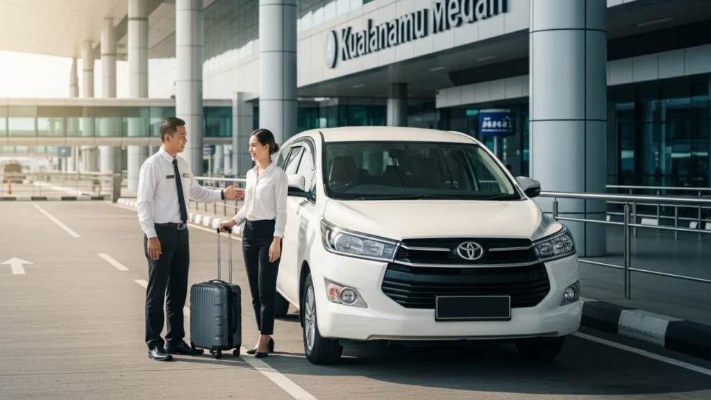 tips pesan transportasi dari bandara kualanamu
