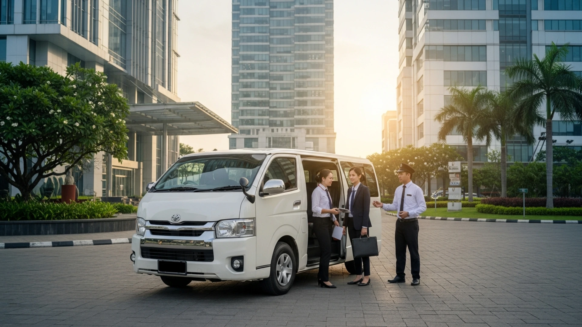 sewa hiace perusahaan