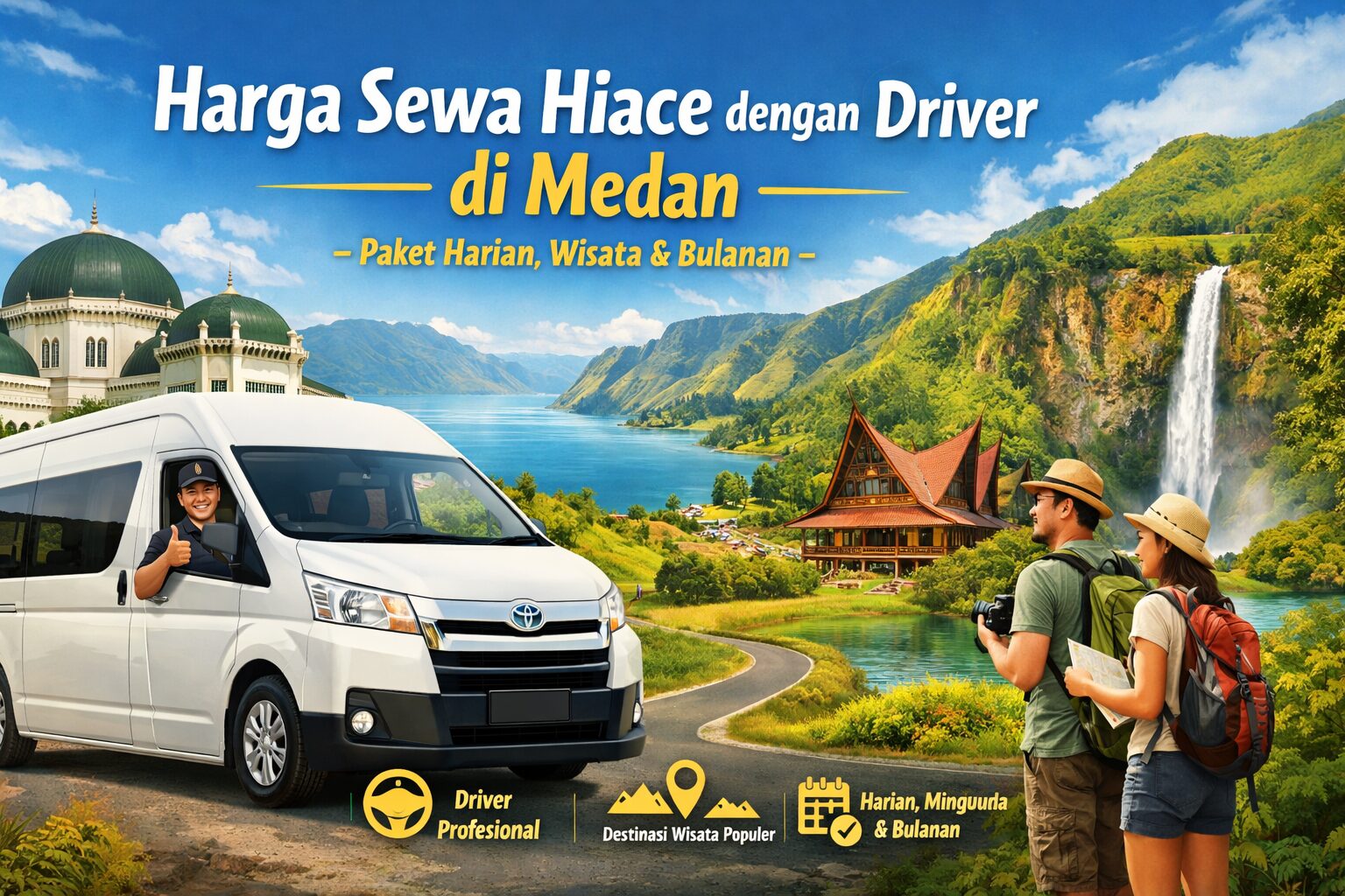 harga sewa hiace