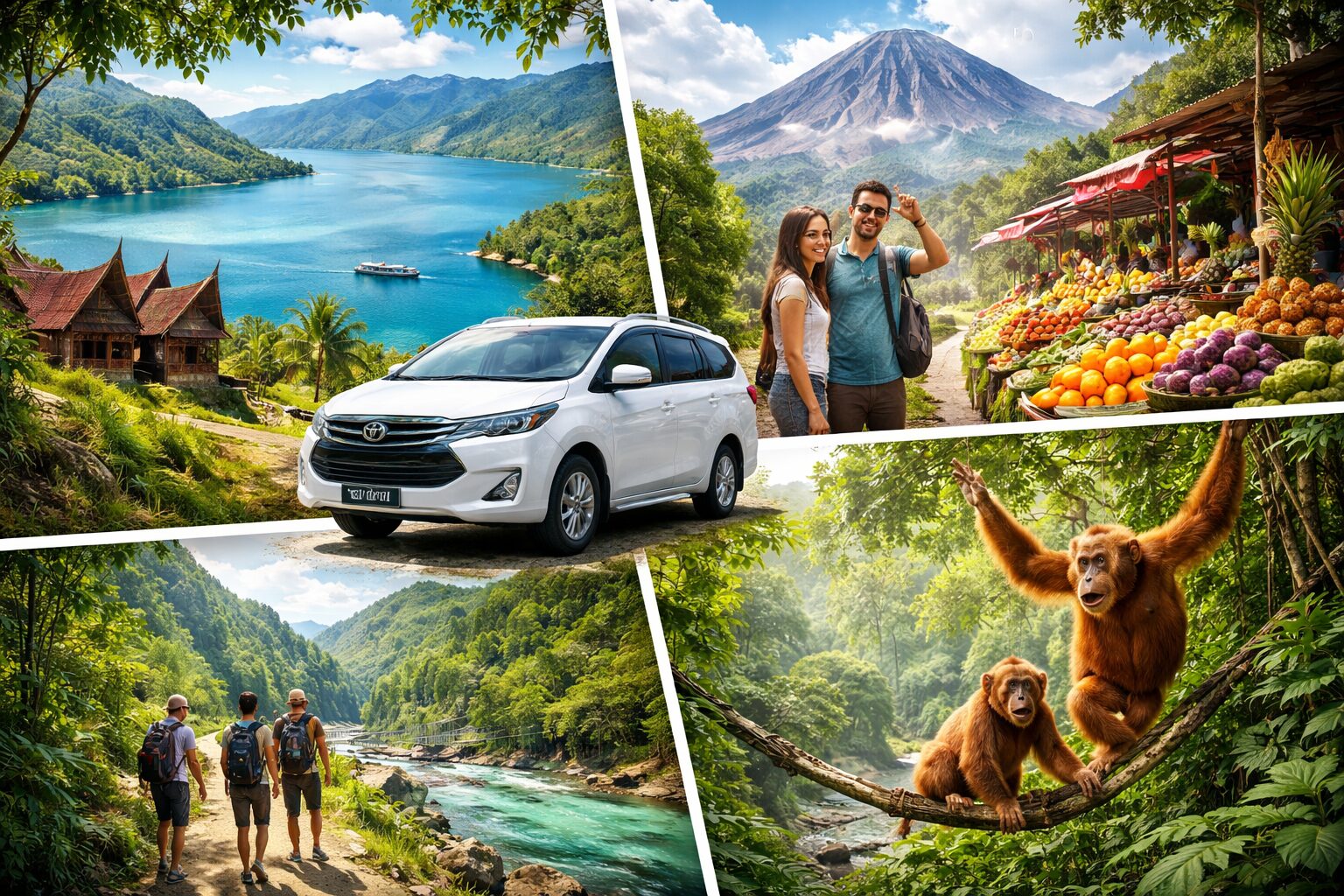 perjalanan wisata sumatera utara