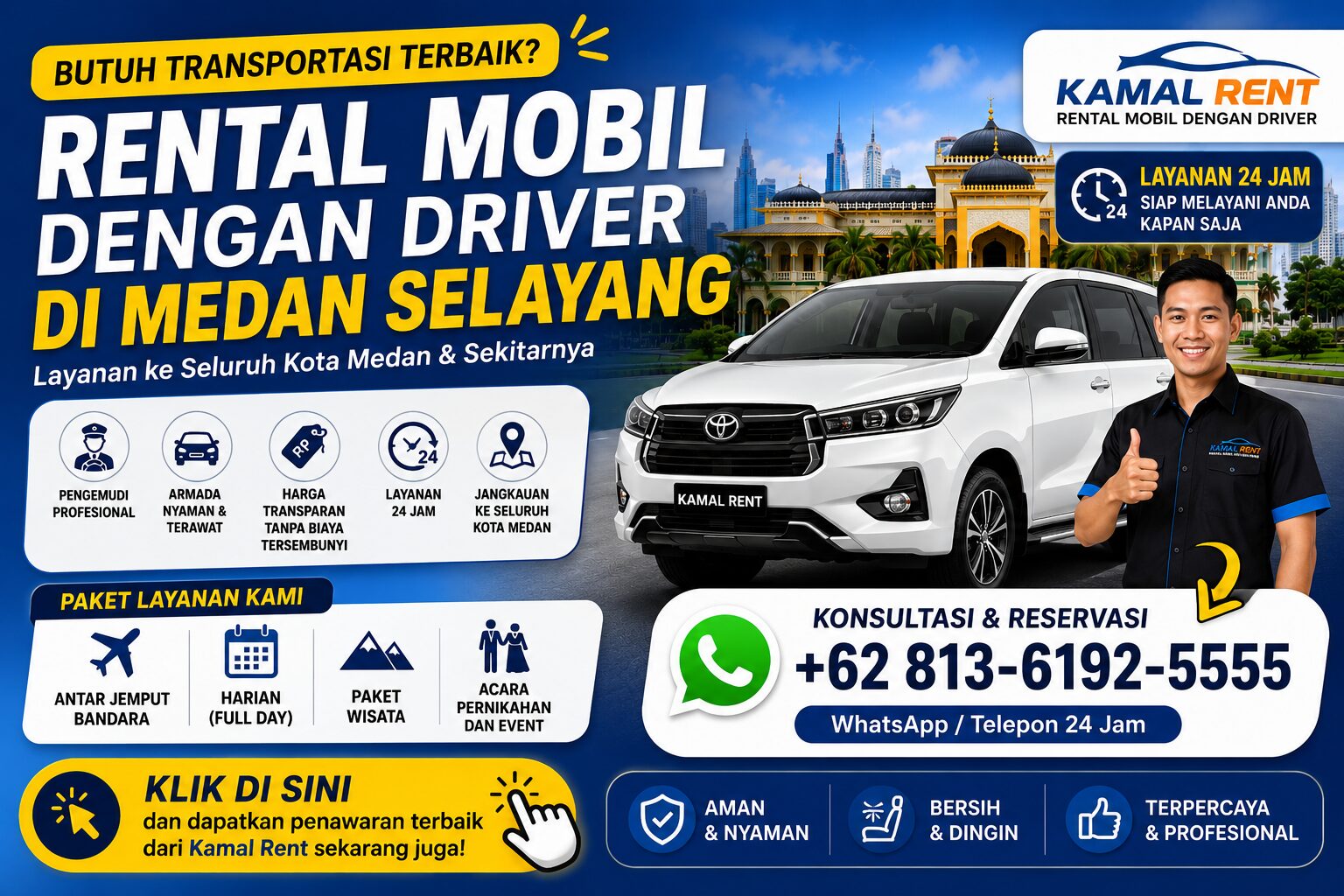 rental mobil medan selayang terdekat