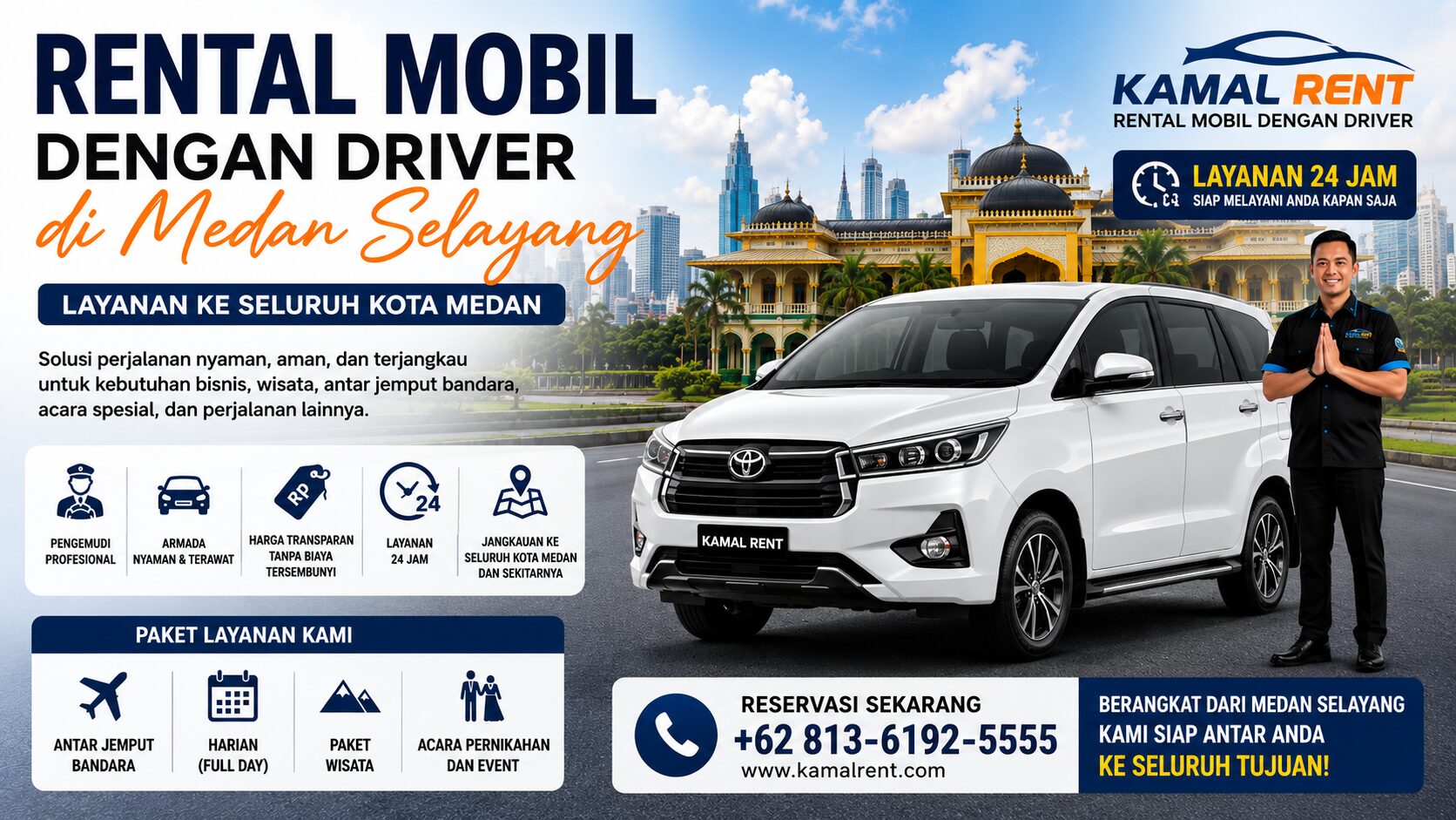 rental mobil medan selayang