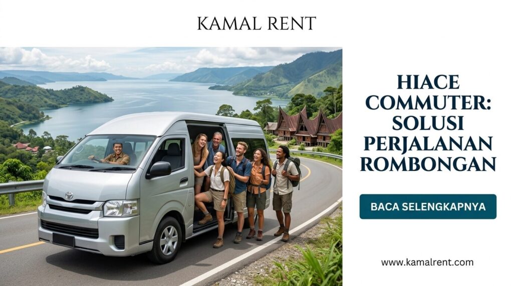 sewa hiace commuter medan