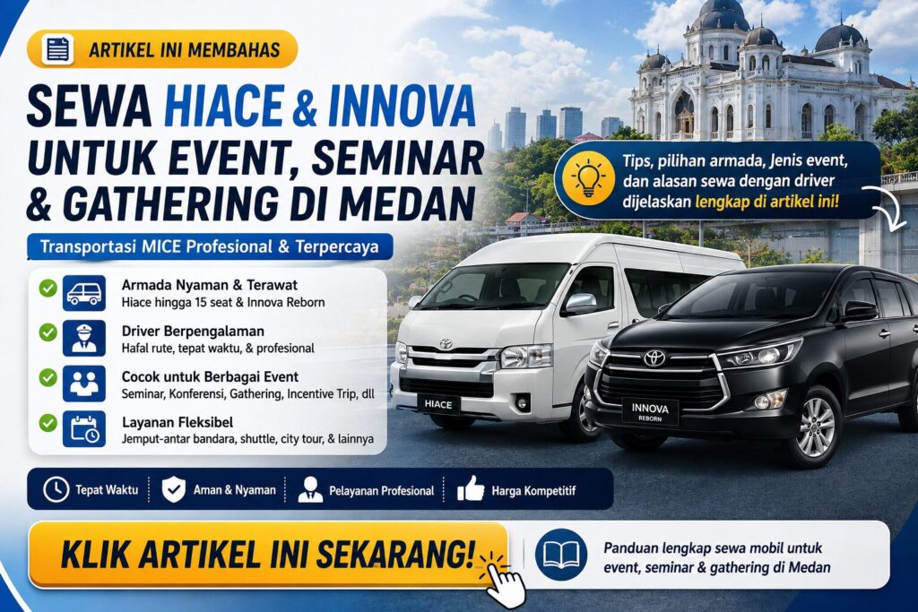 sewa hiace dan innova kamal rent