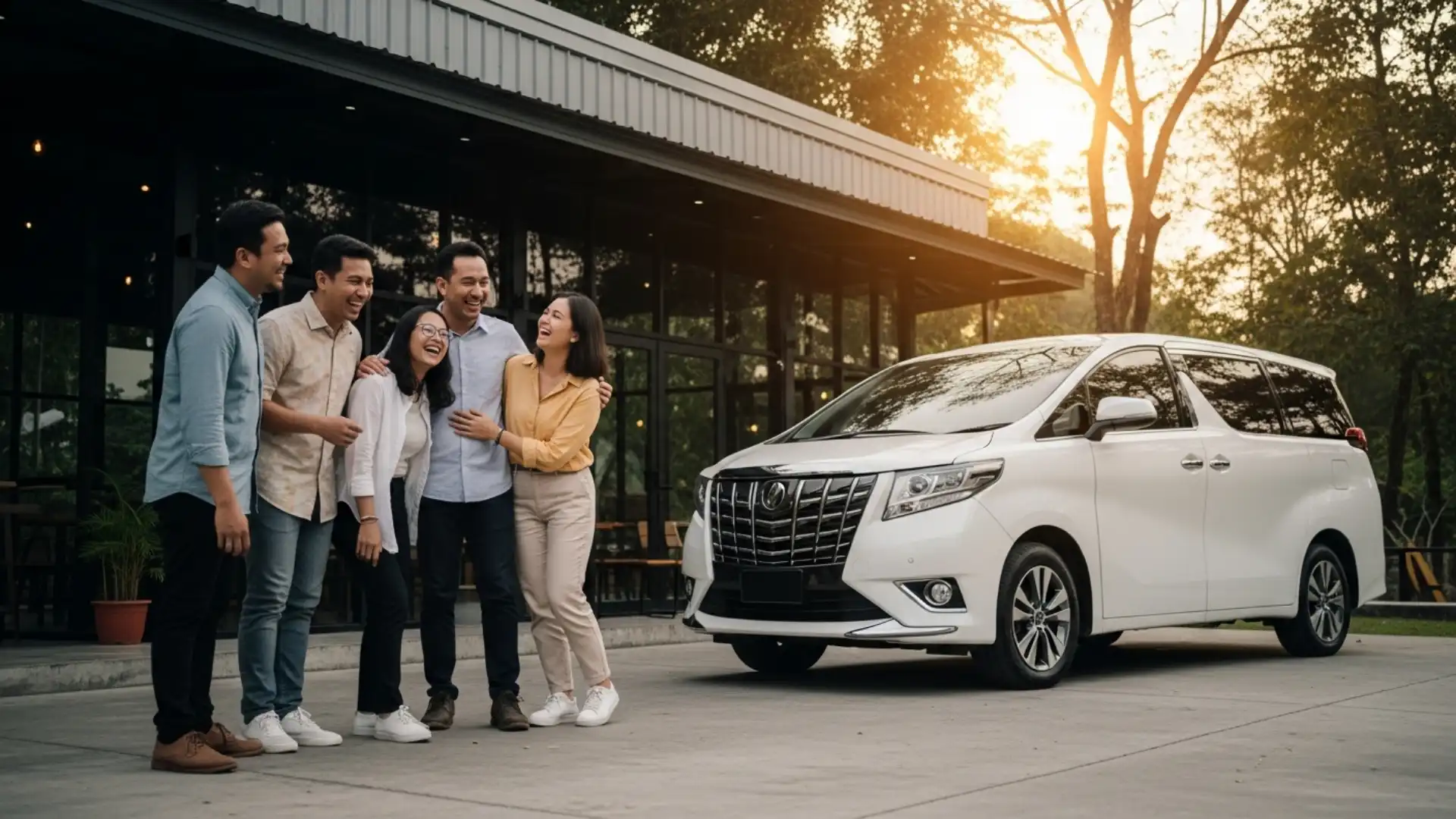 sewa mobil untuk acara reuni
