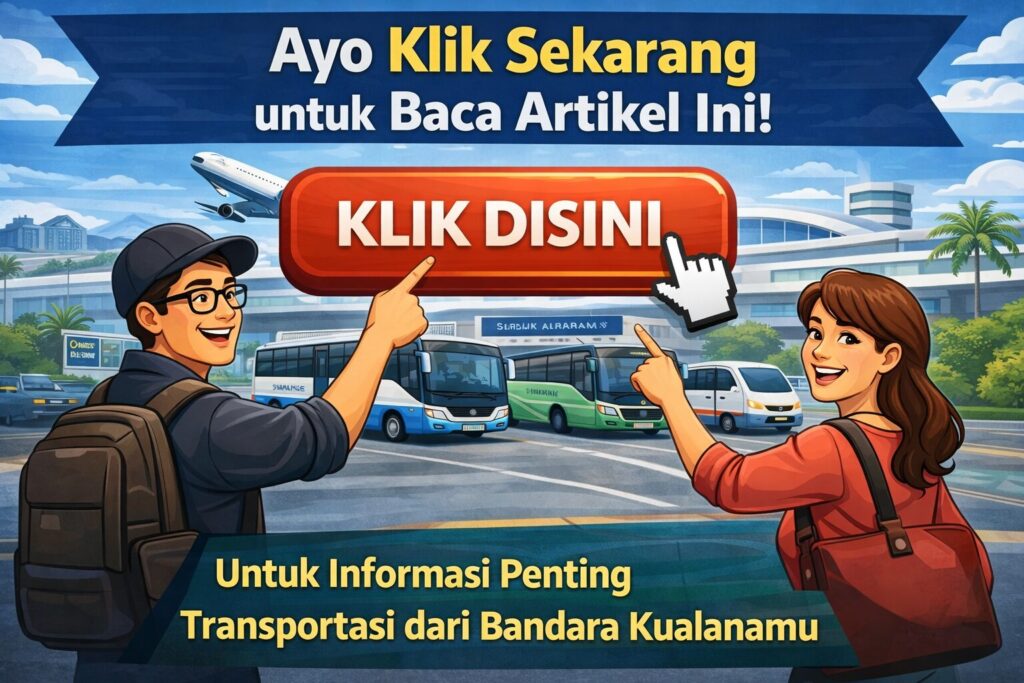 tips pesan transportasi dari bandara kualanamu medan