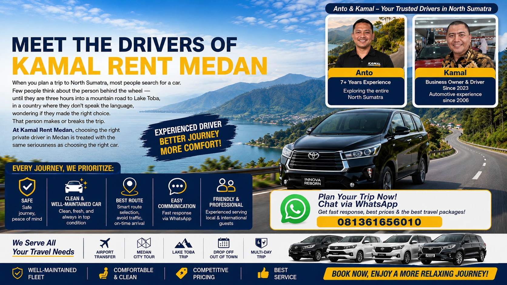 Private driver in medan
