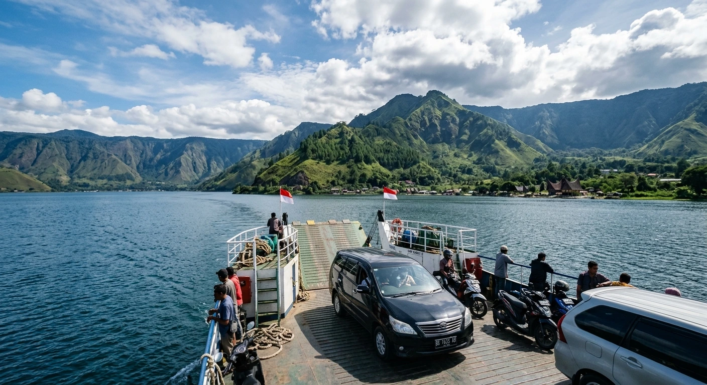 Samosir Island Itinerary Kamal rent