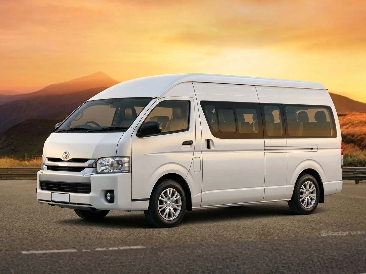 Sewa Hiace ke Siantar dengan kamal rent