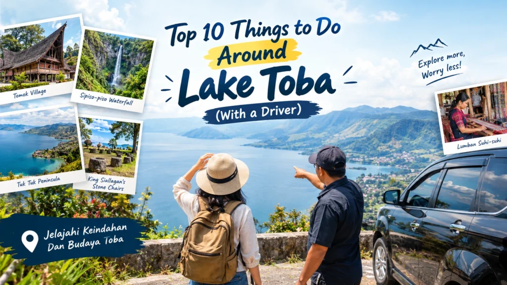 Things to Do Around Lake Toba with kamal rent