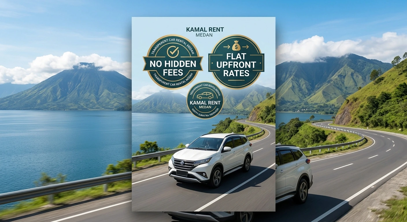 Transparent Pricing Car Rent Medan Kamal Rent