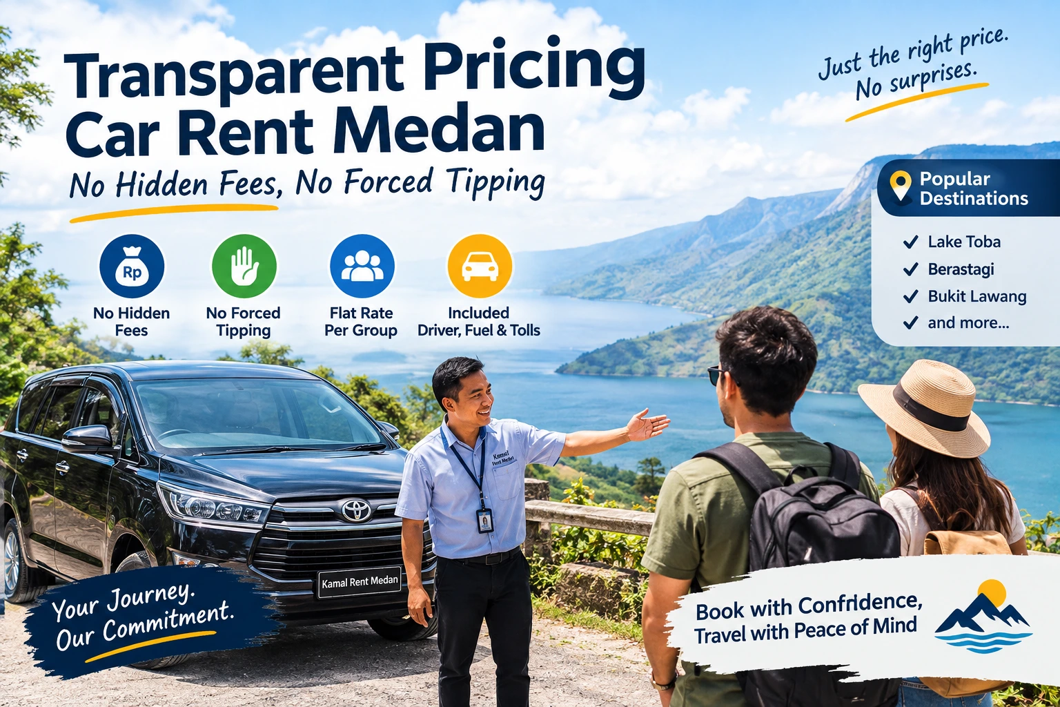 Transparent Pricing Car Rent Medan